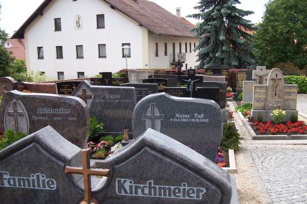 Filialkirche St. gidius Weichs mit Friedhof
